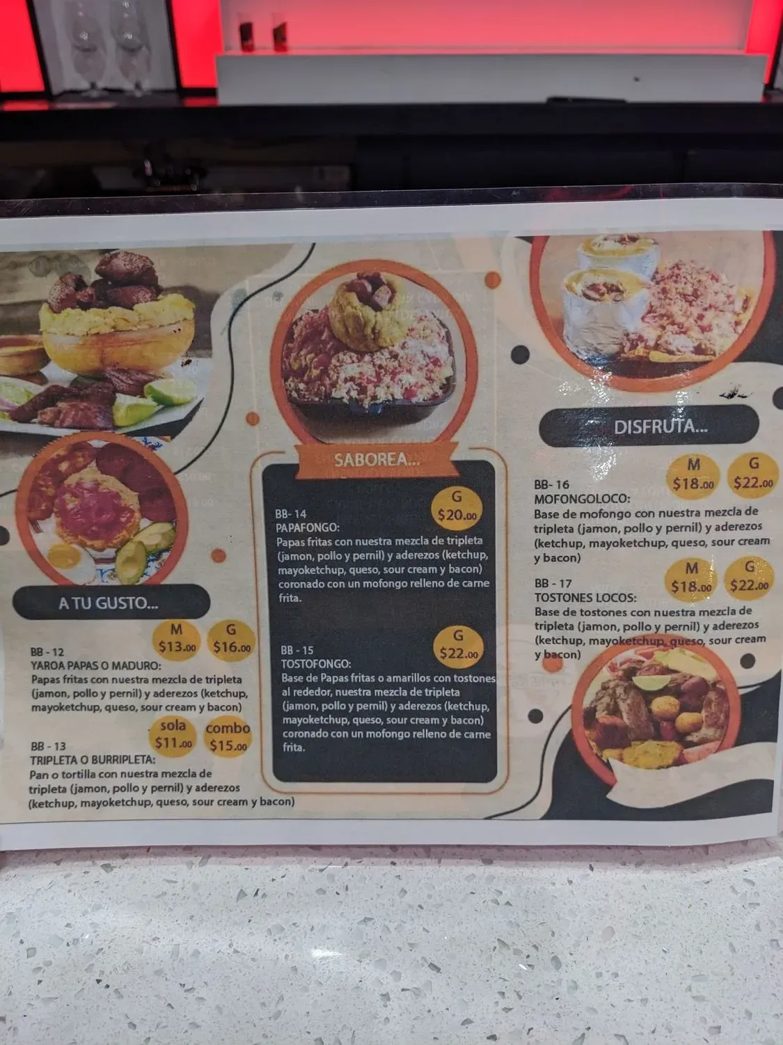 Menu 4