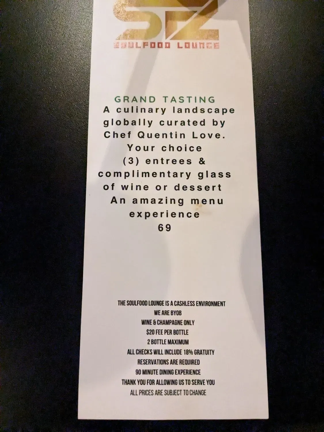 Menu 6