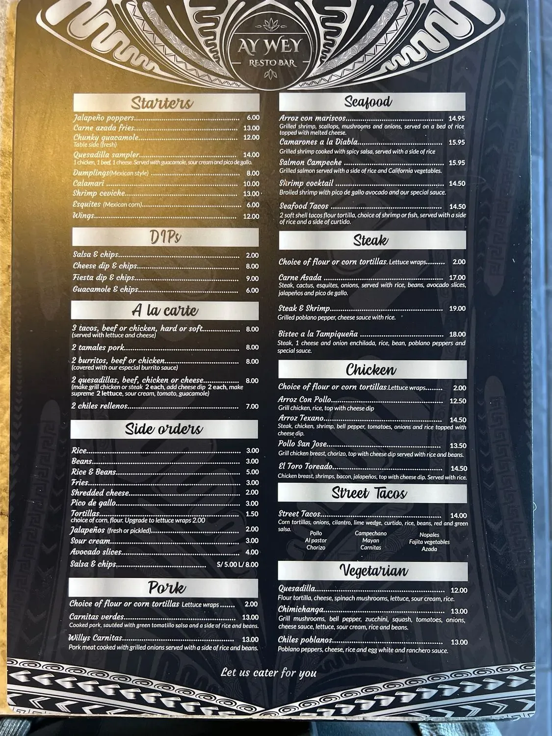 Menu 3