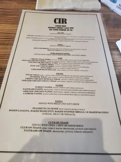 Menu 3