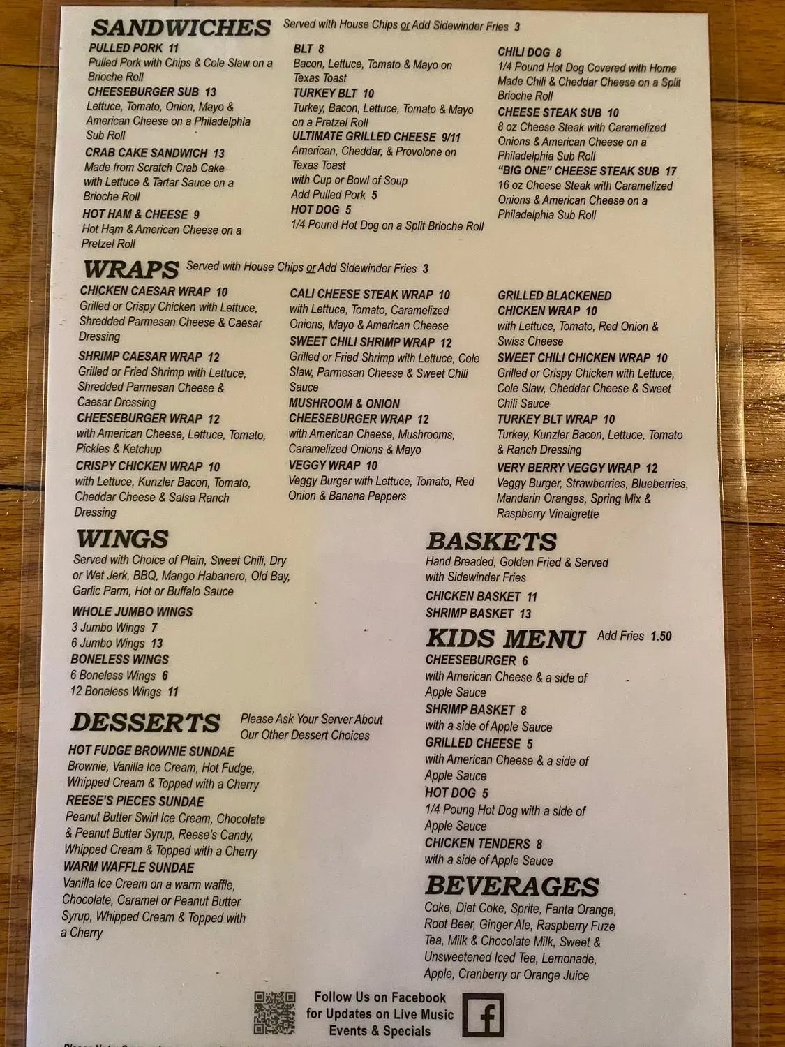 Menu 3