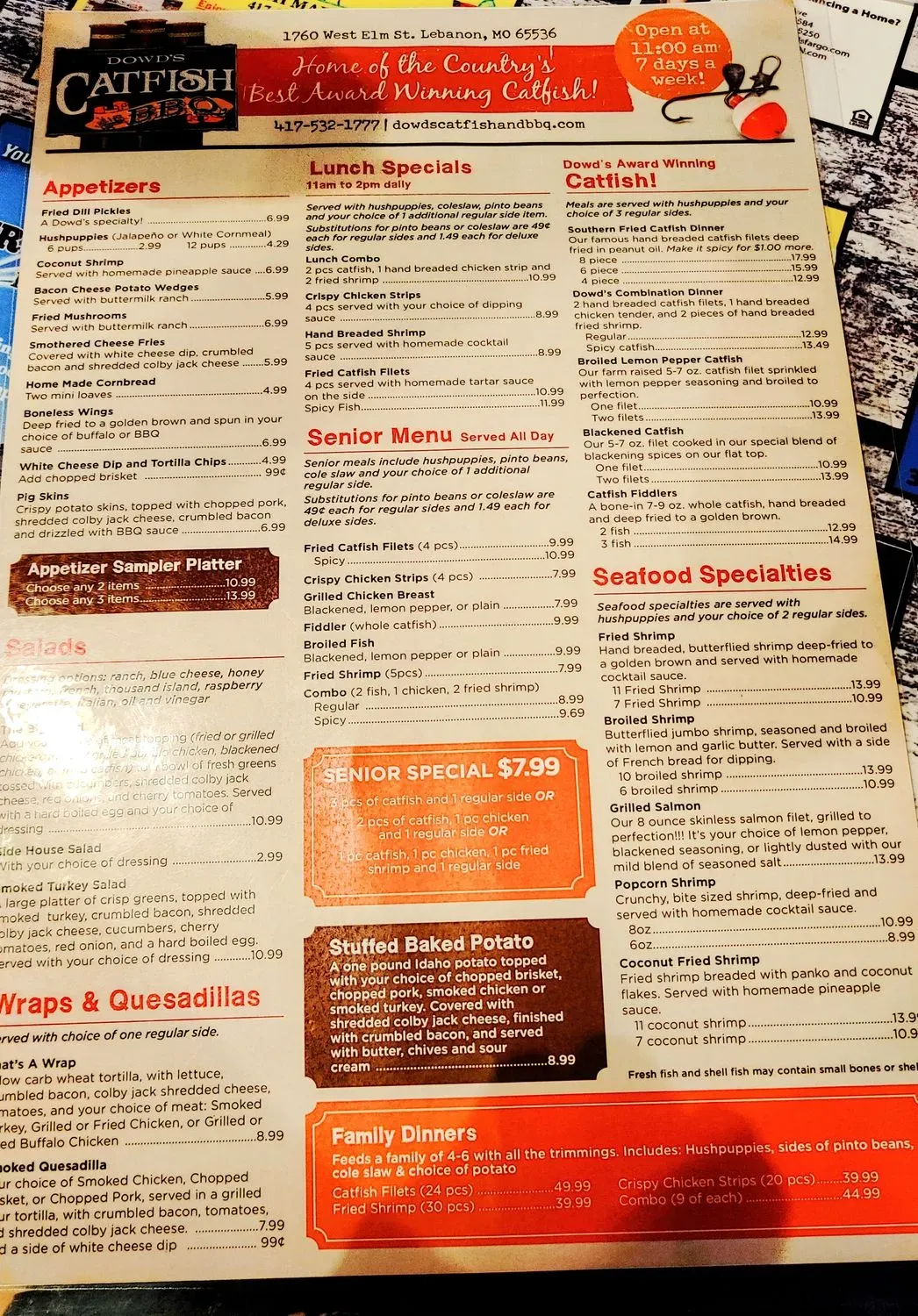 Menu 6