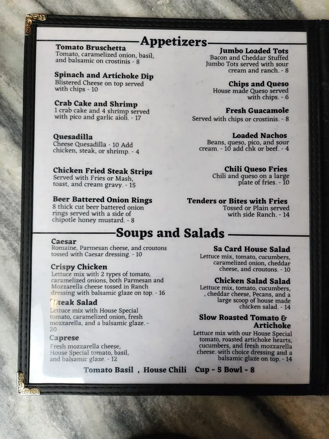 Menu 6