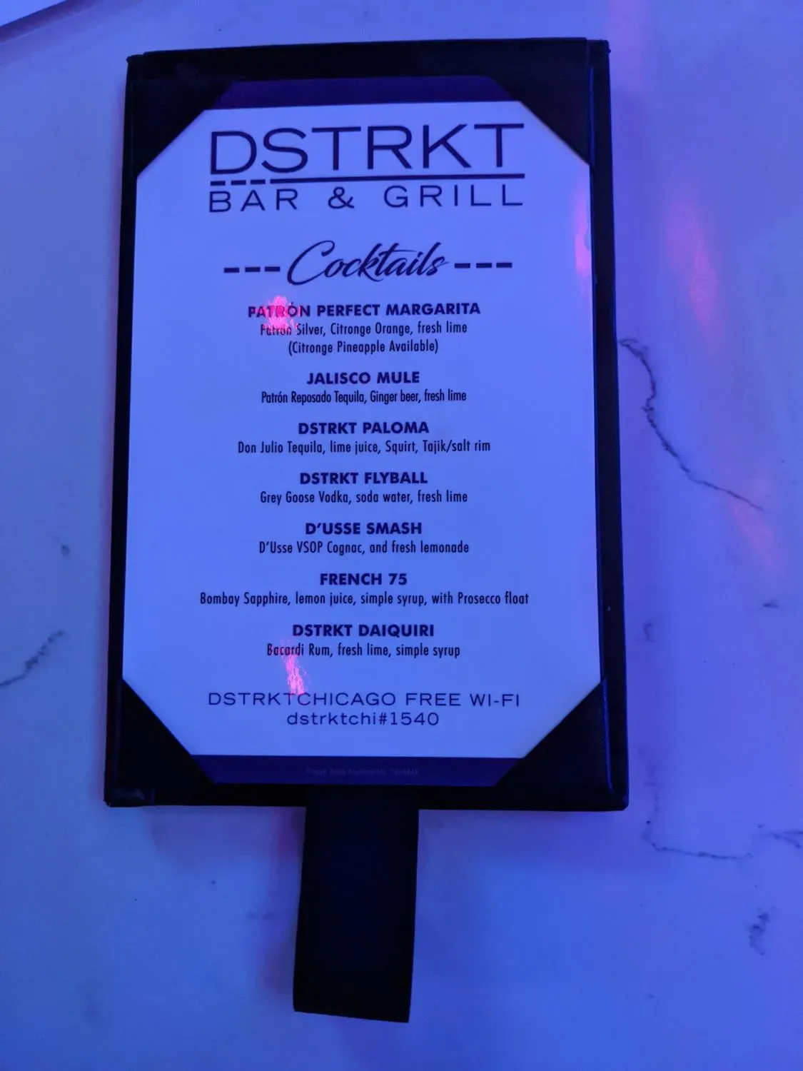 Menu 6