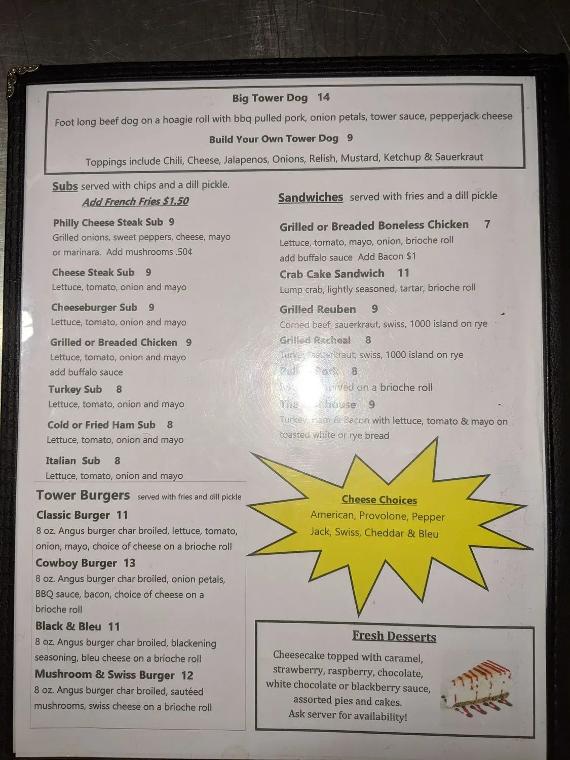 Menu 3