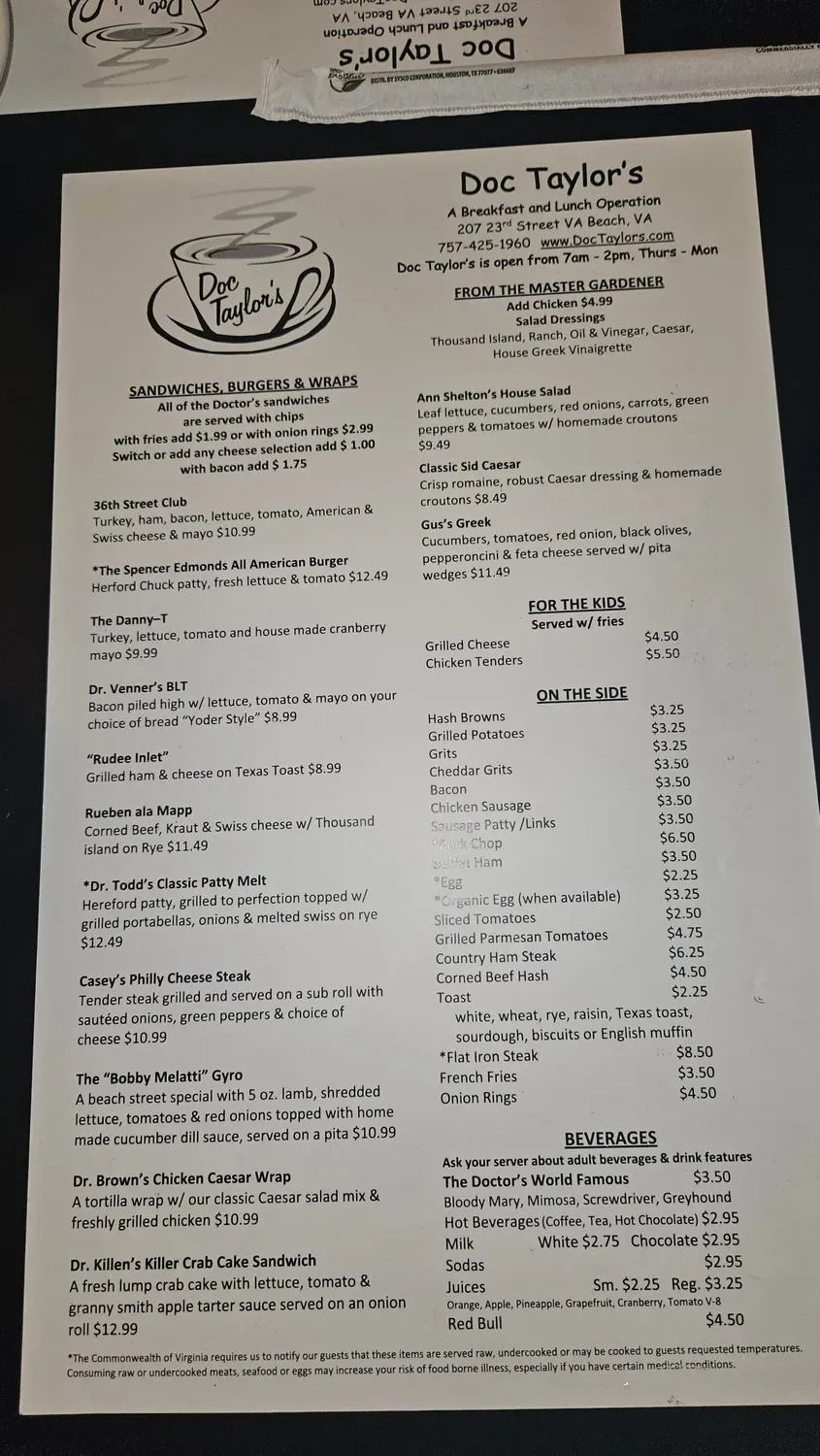 Menu 4