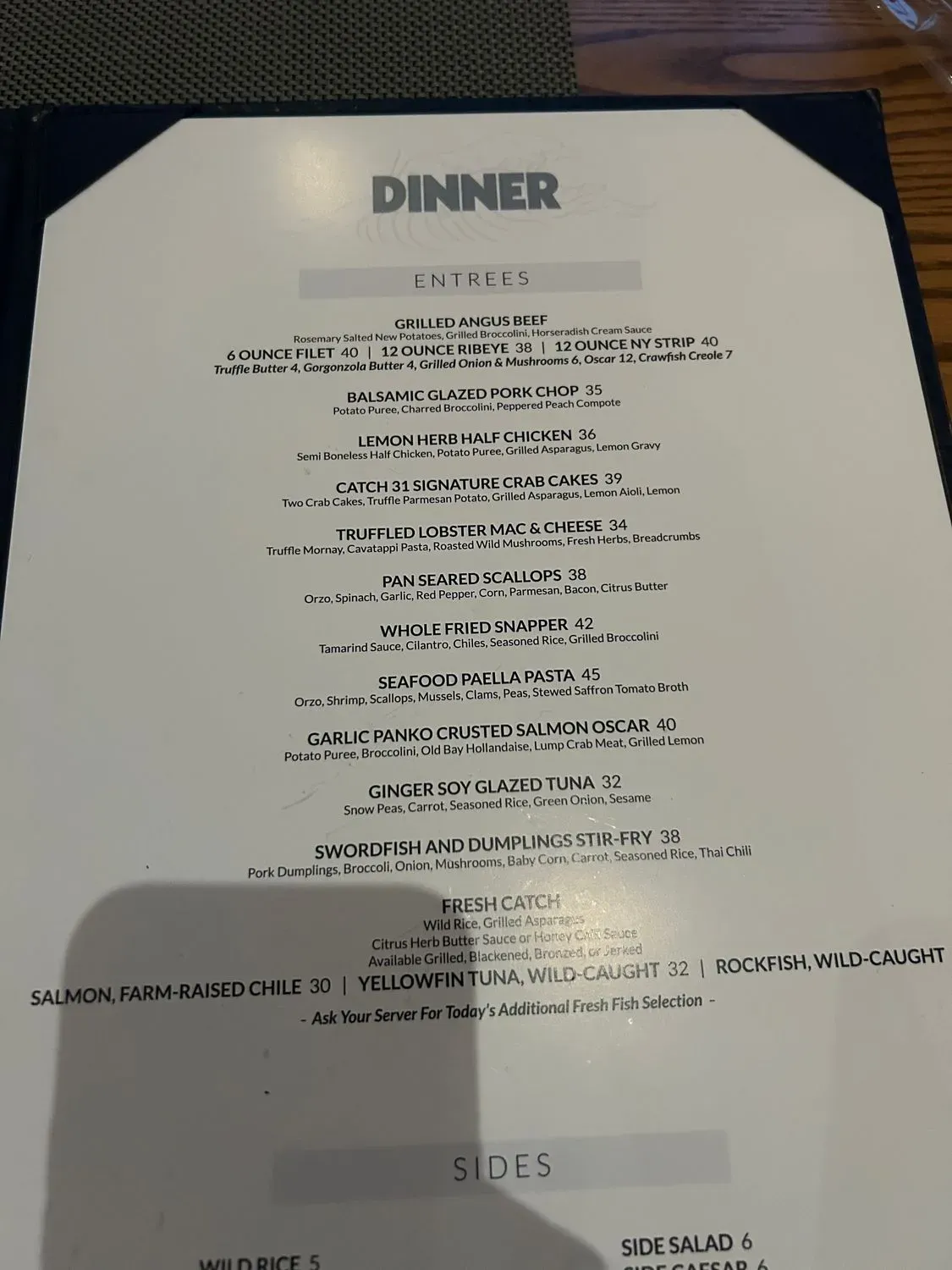 Menu 6