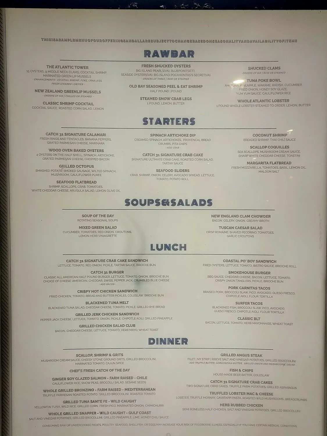 Menu 3