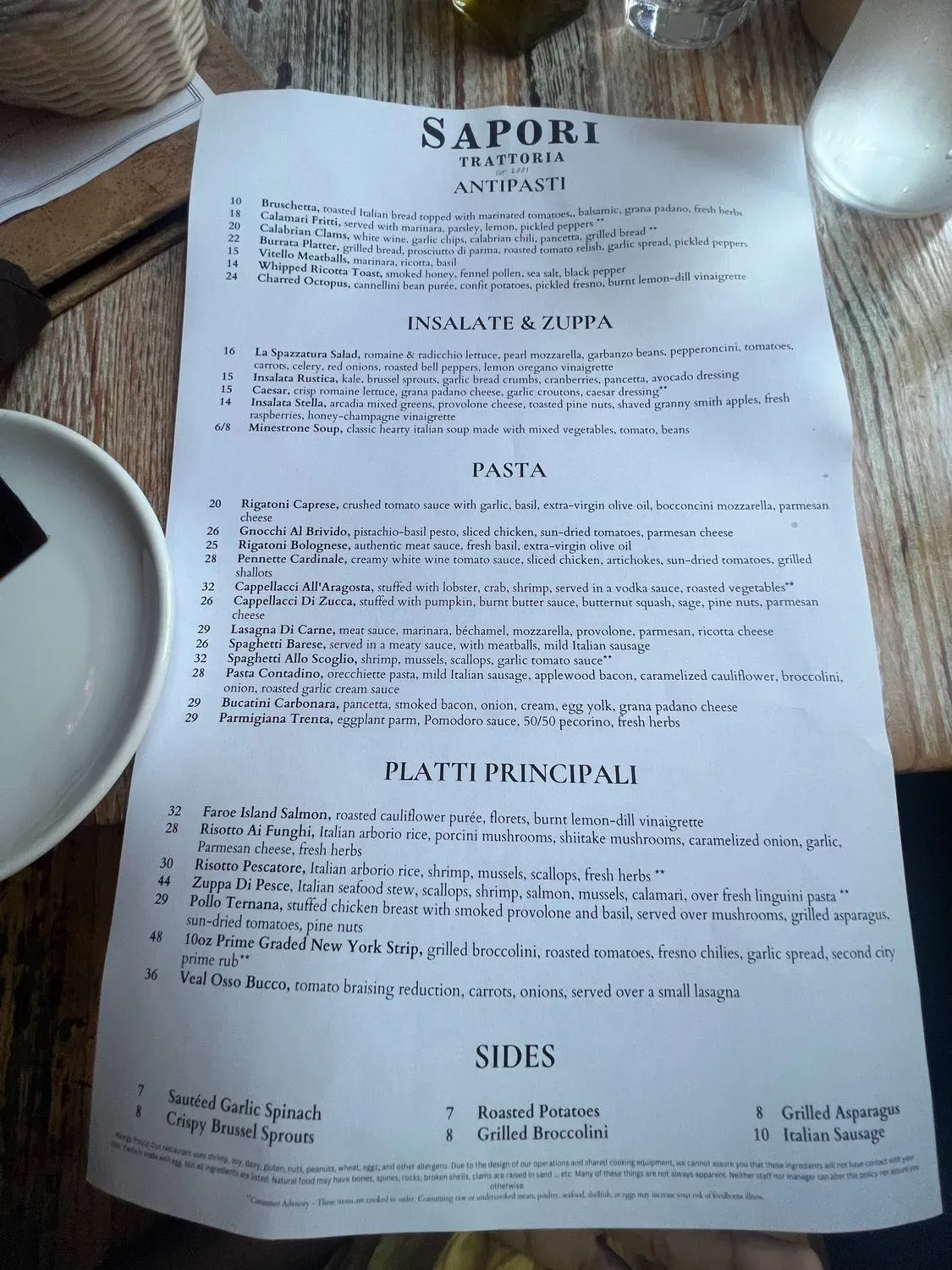 Menu 4