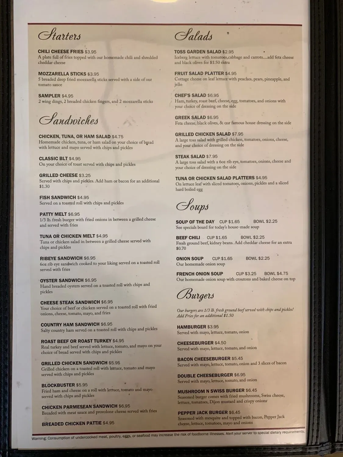 Menu 4