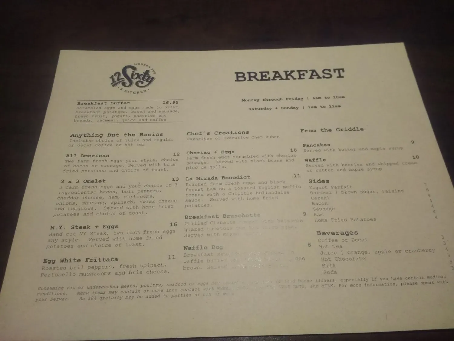 Menu 6