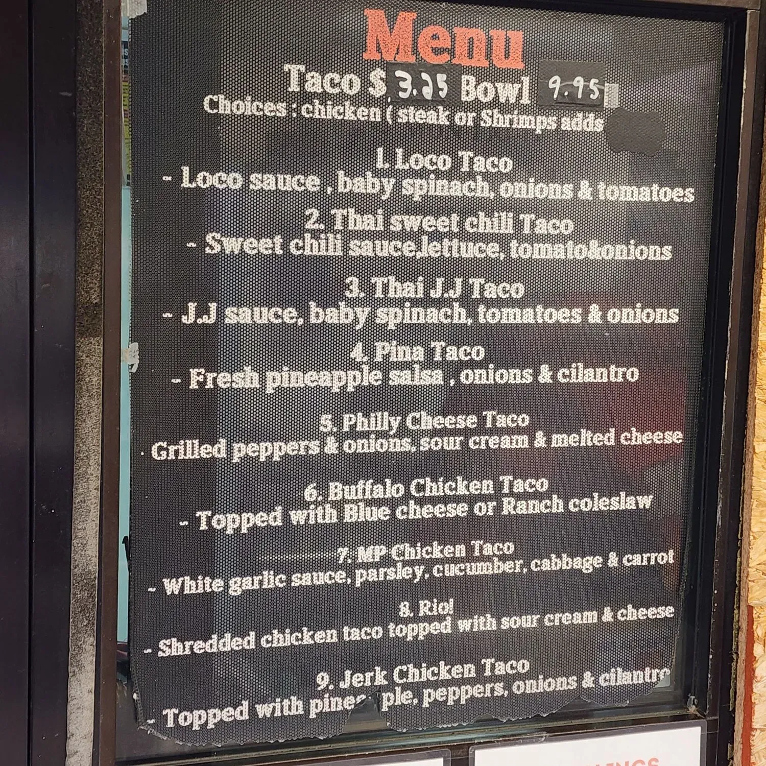 Menu 6