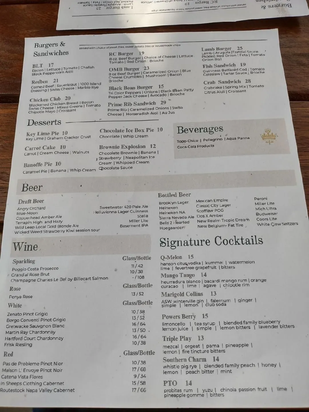 Menu 3