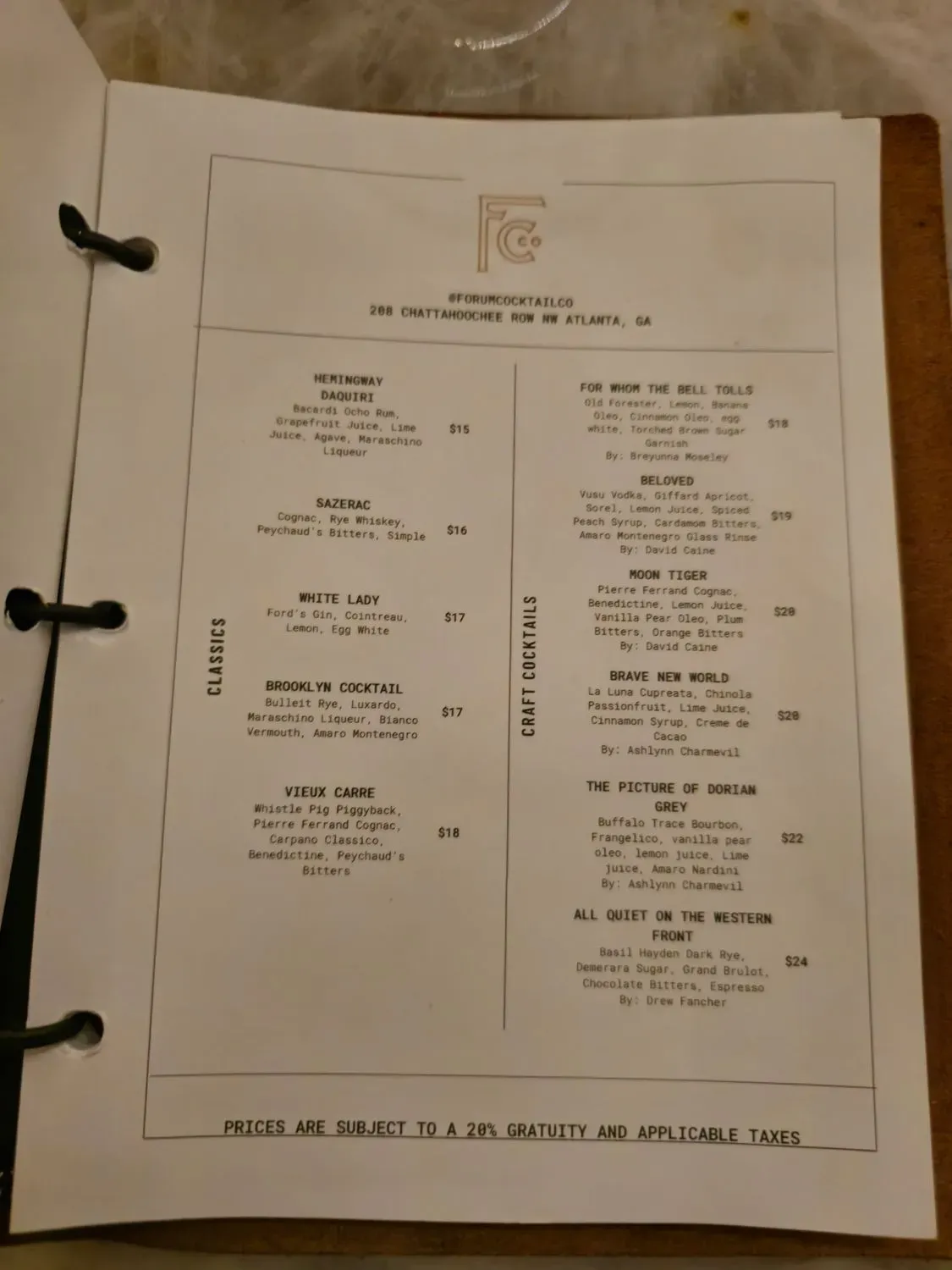 Menu 4