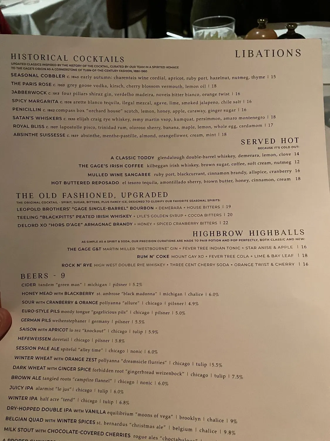 Menu 6