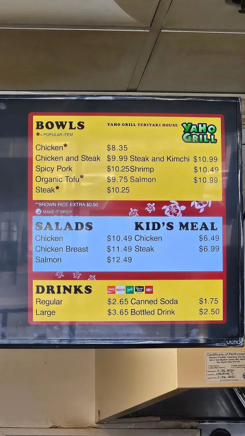 Menu 4