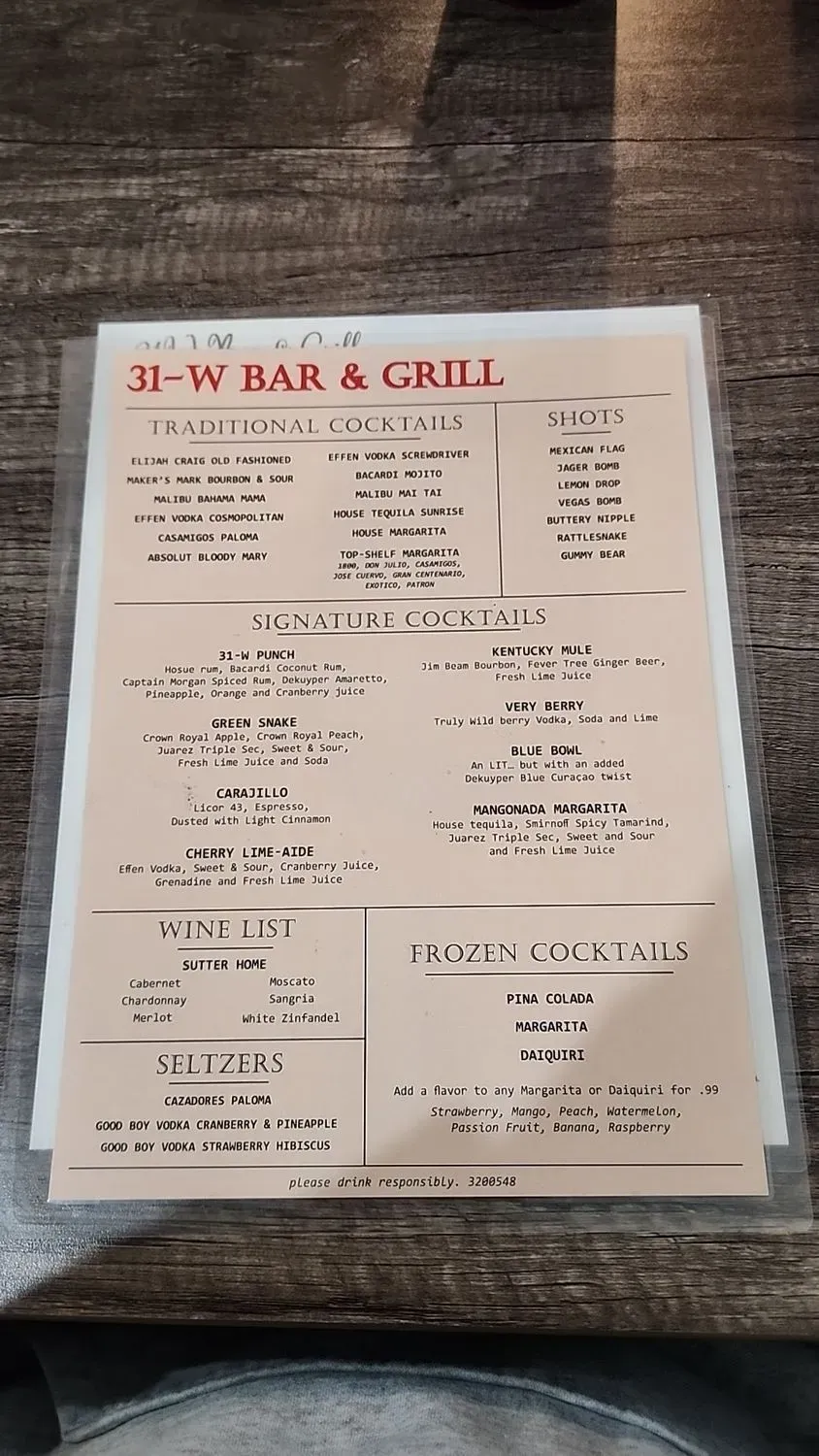 Menu 3