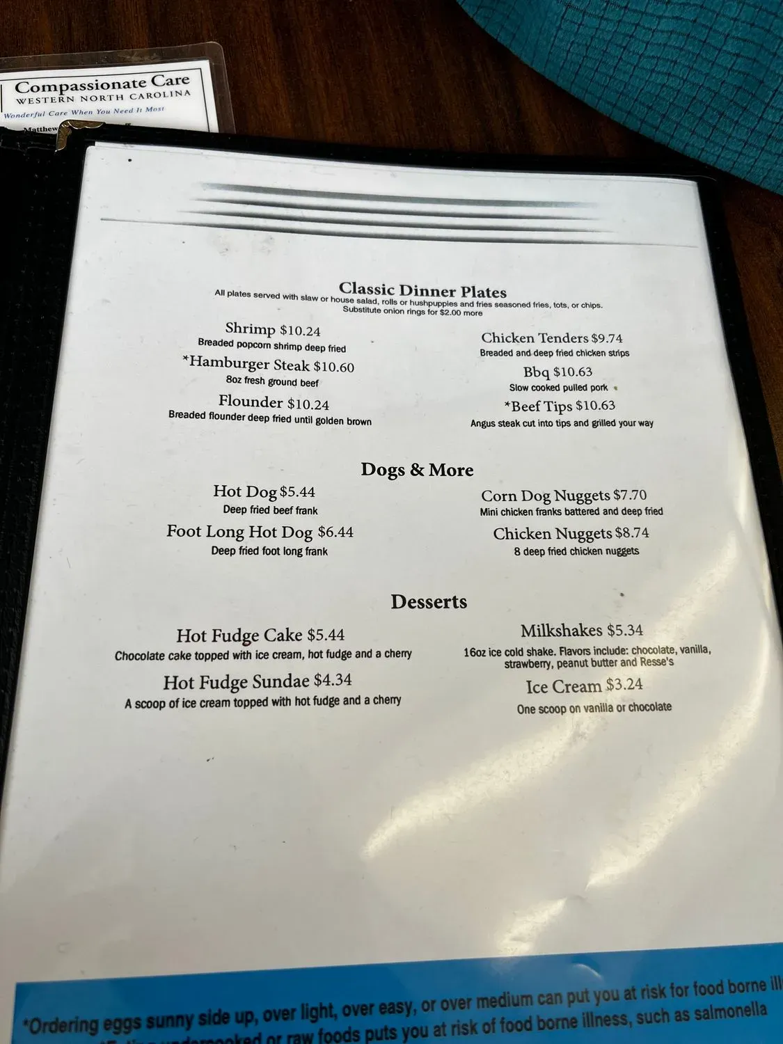 Menu 4