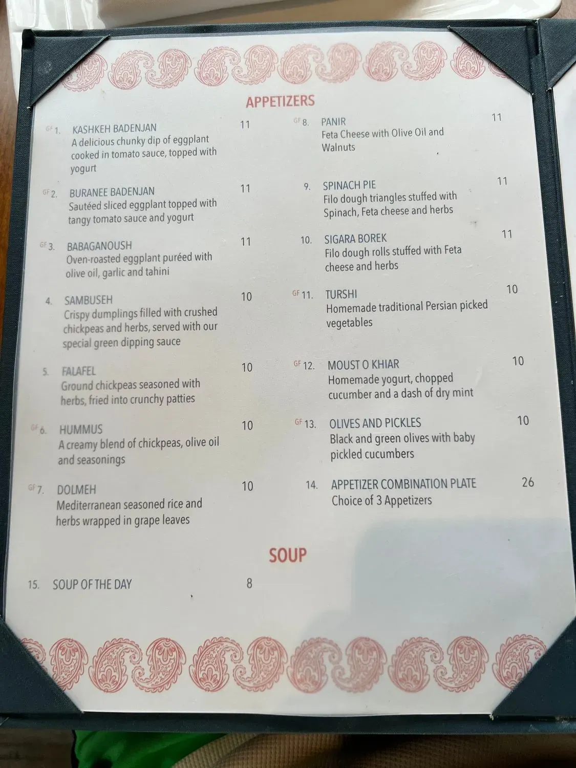 Menu 4