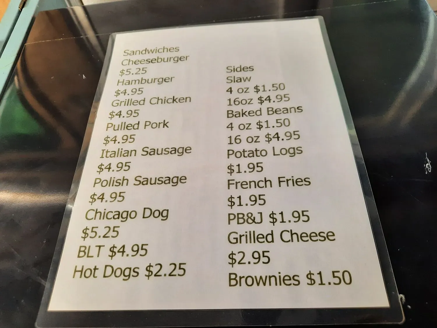 Menu 3