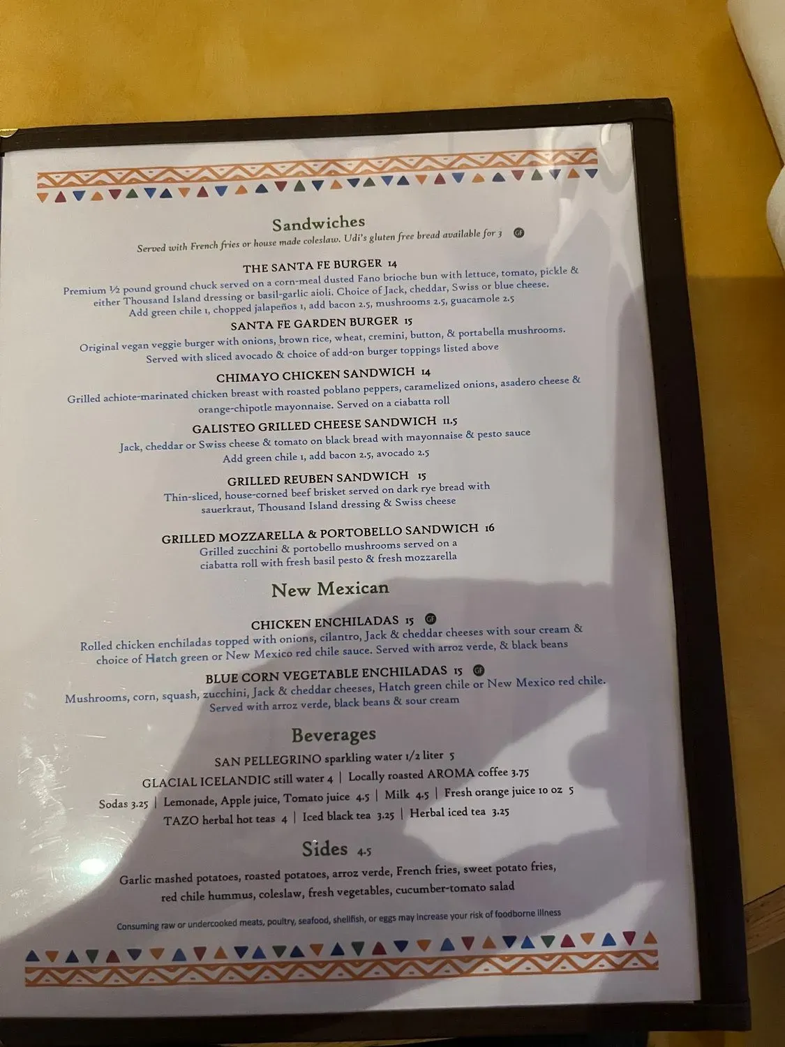 Menu 3