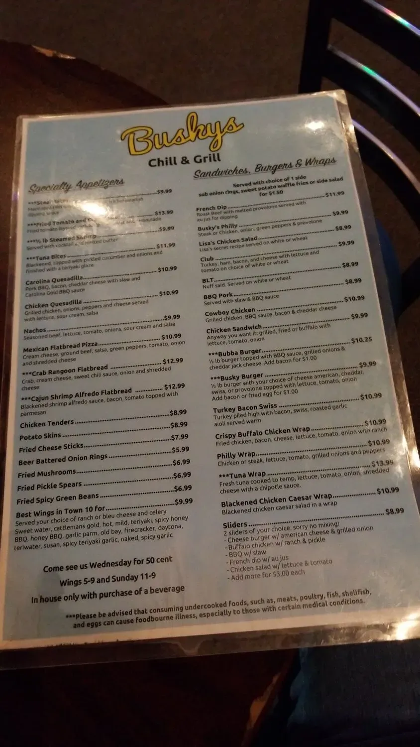 Menu 4