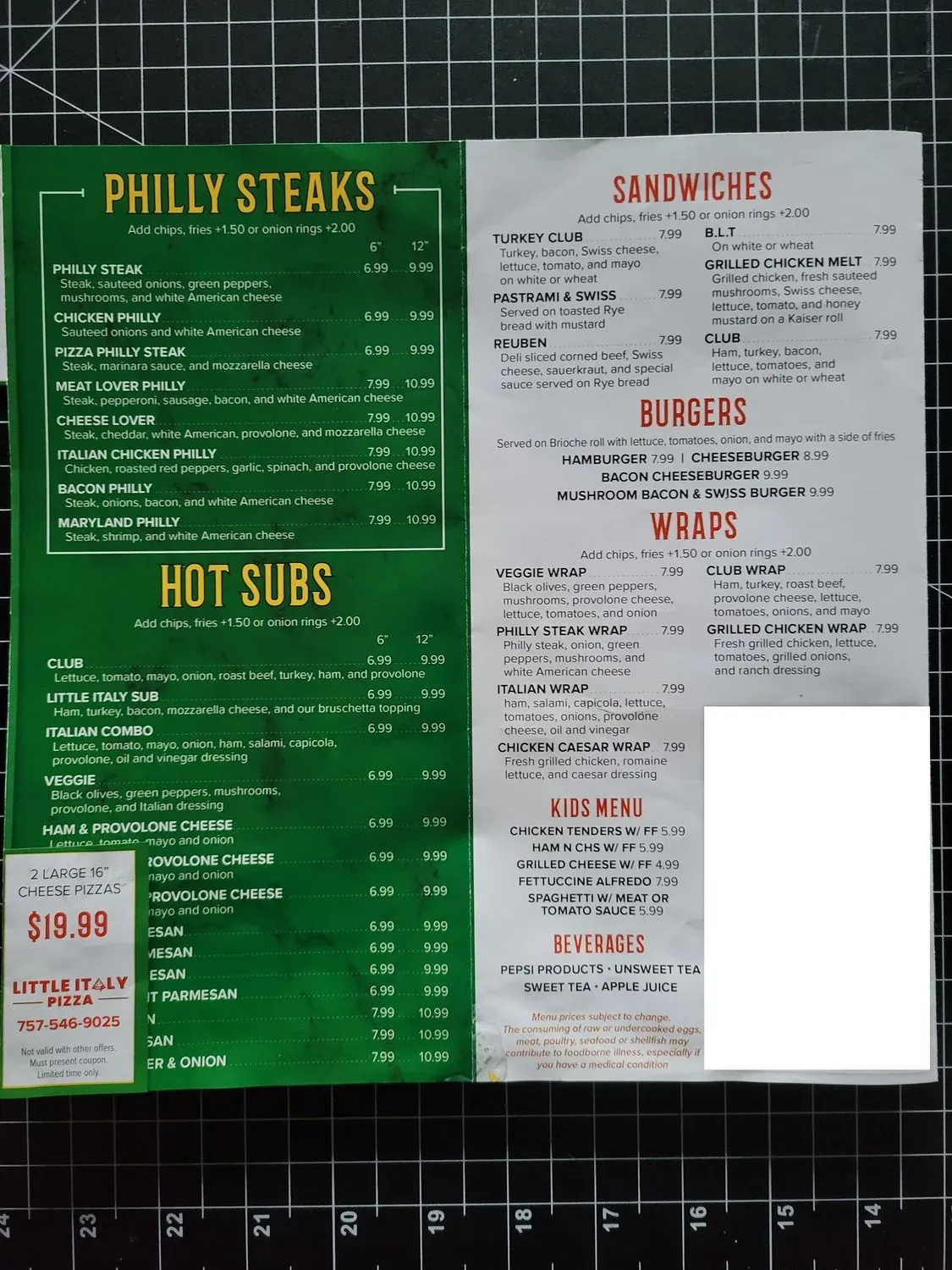 Menu 3