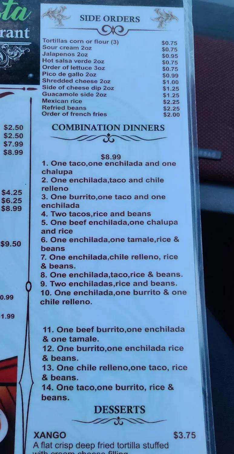 Menu 4