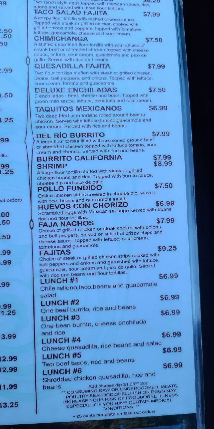 Menu 6