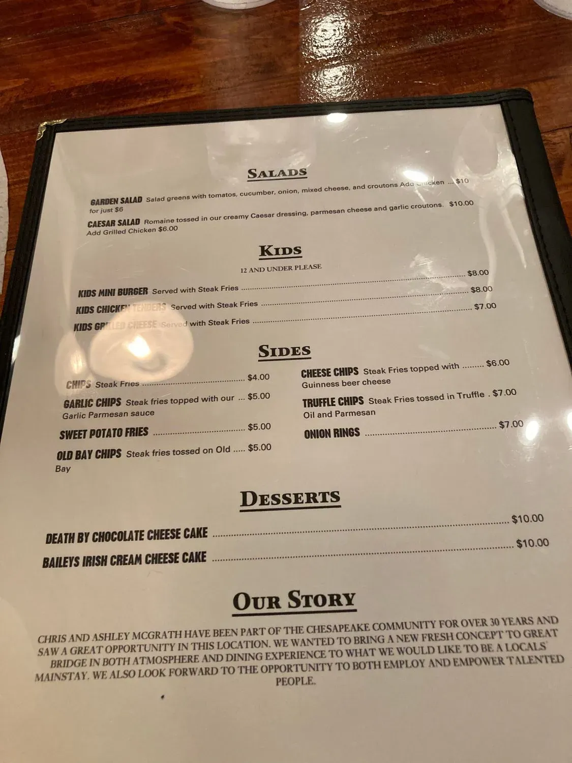 Menu 4