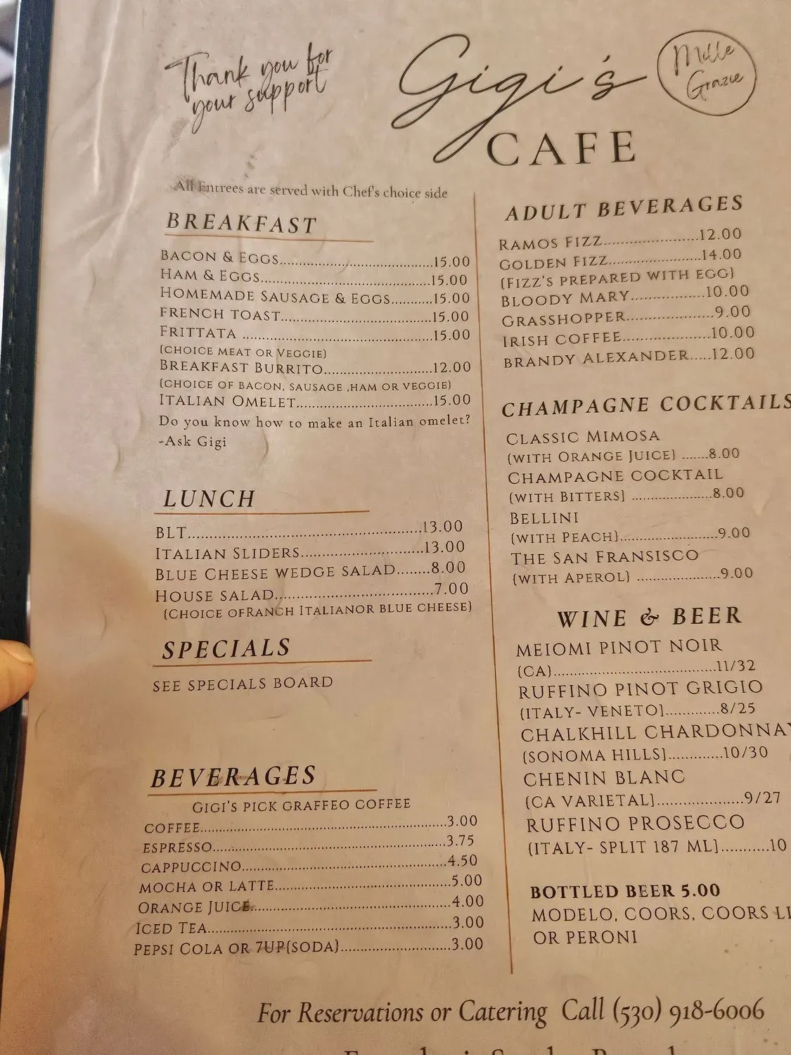 Menu 6