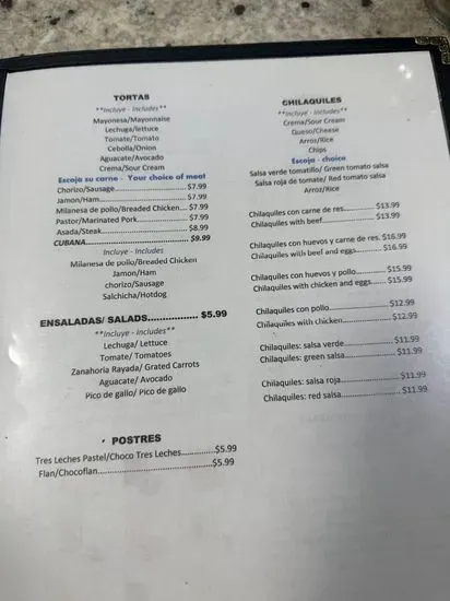 Menu 4