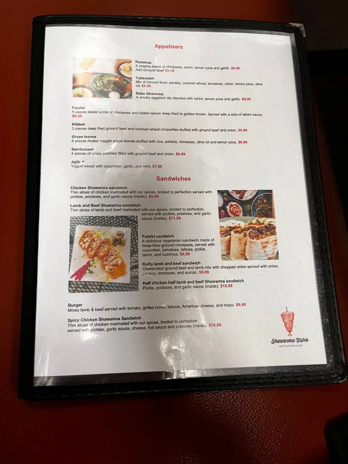 Menu 4