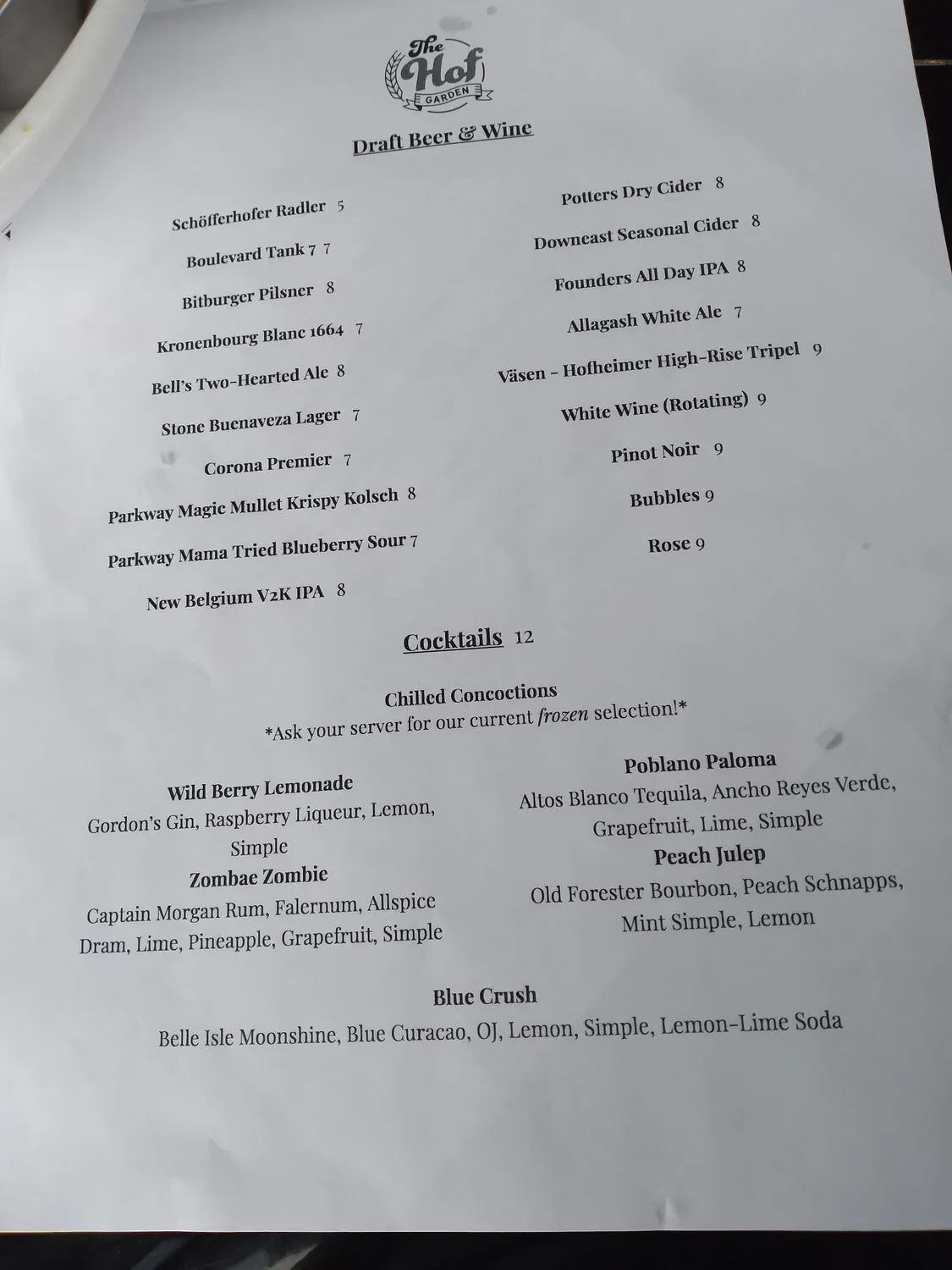 Menu 3