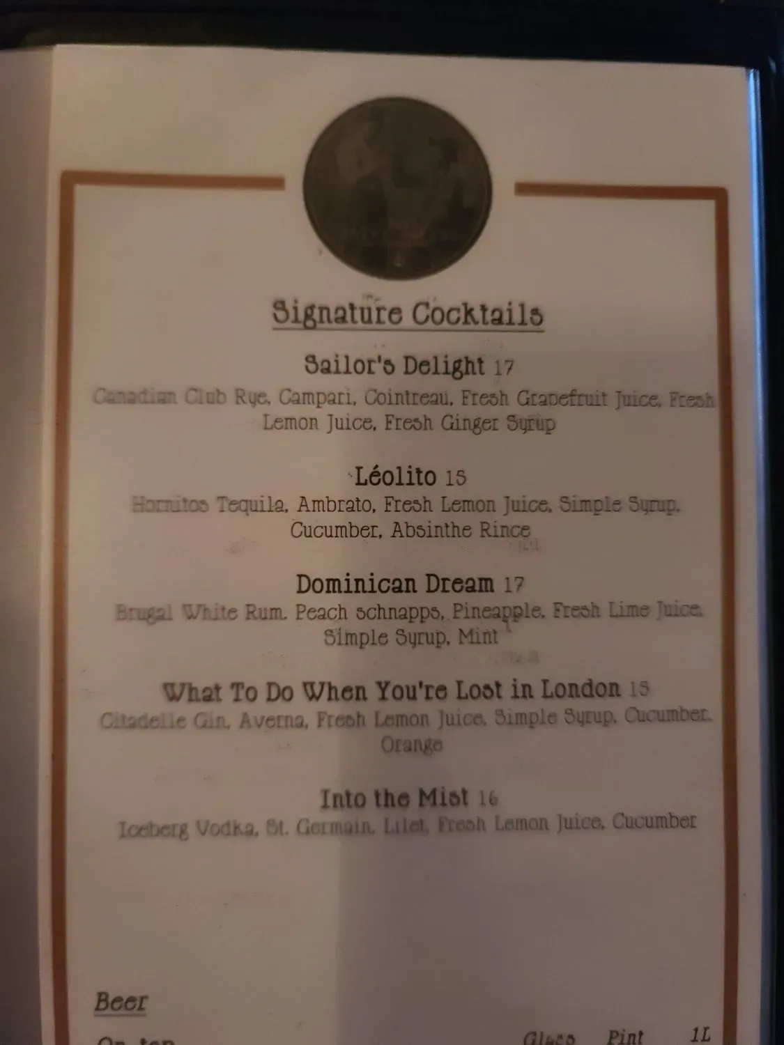 Menu 6