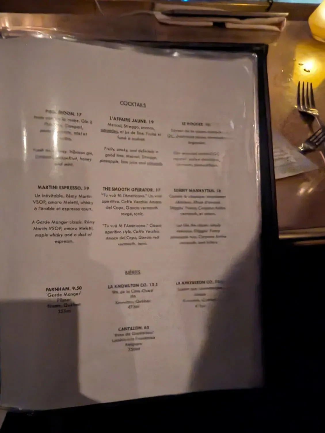 Menu 6