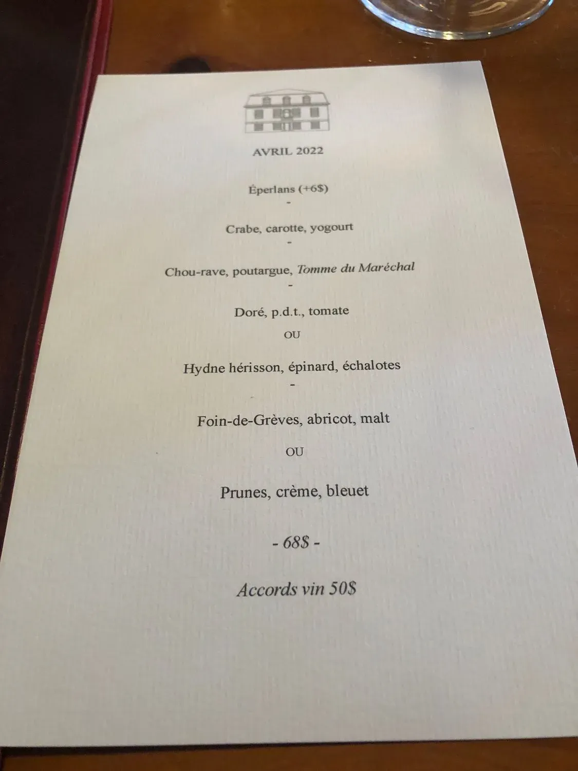 Menu 6