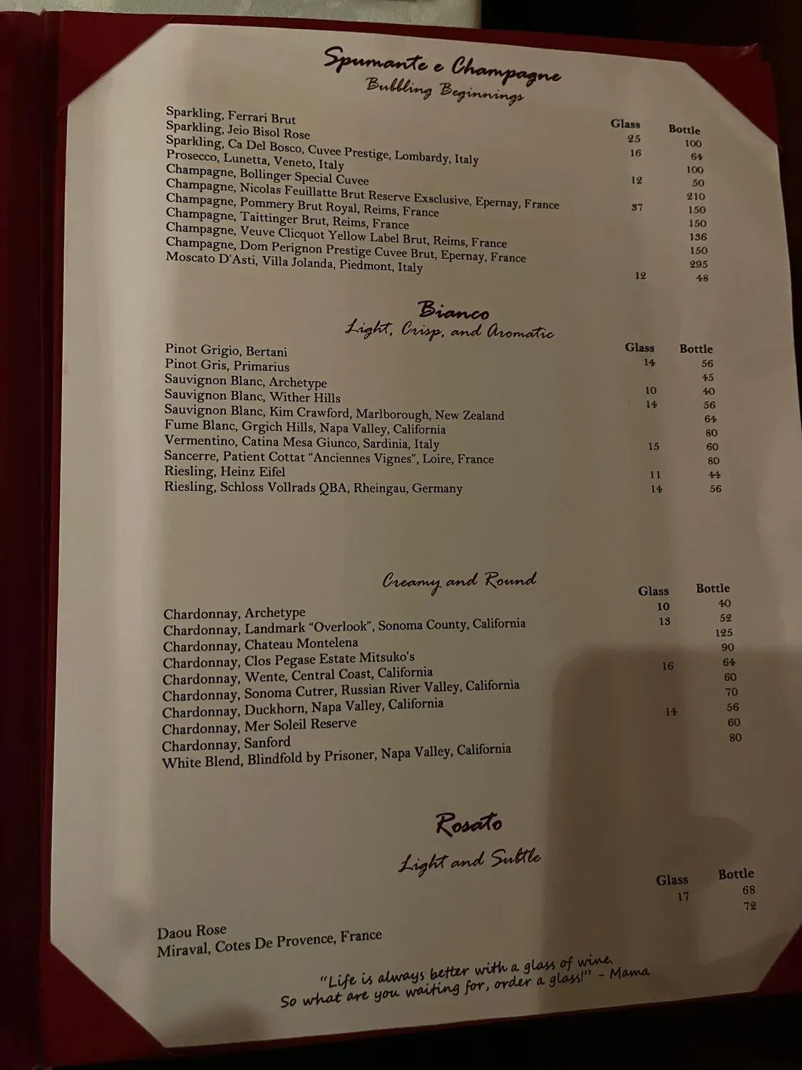 Menu 4