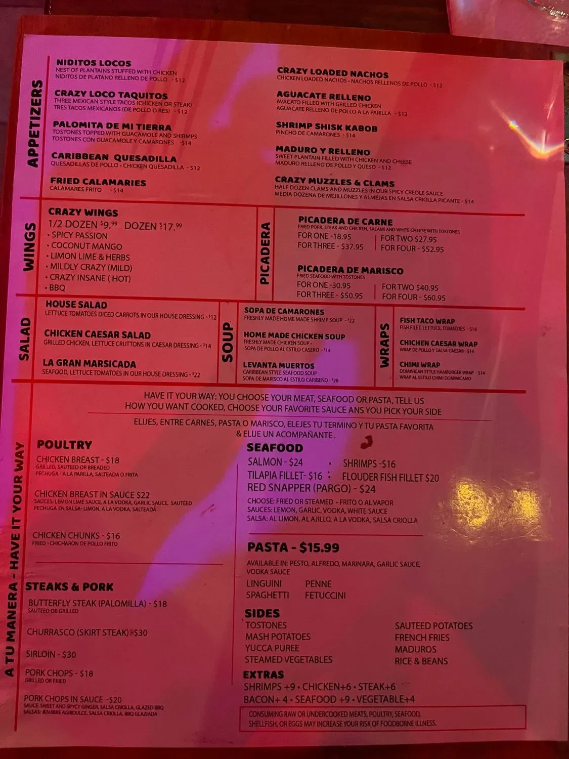 Menu 3