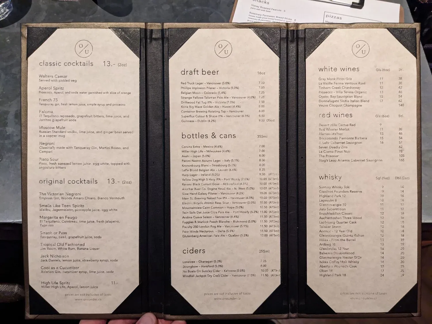 Menu 3