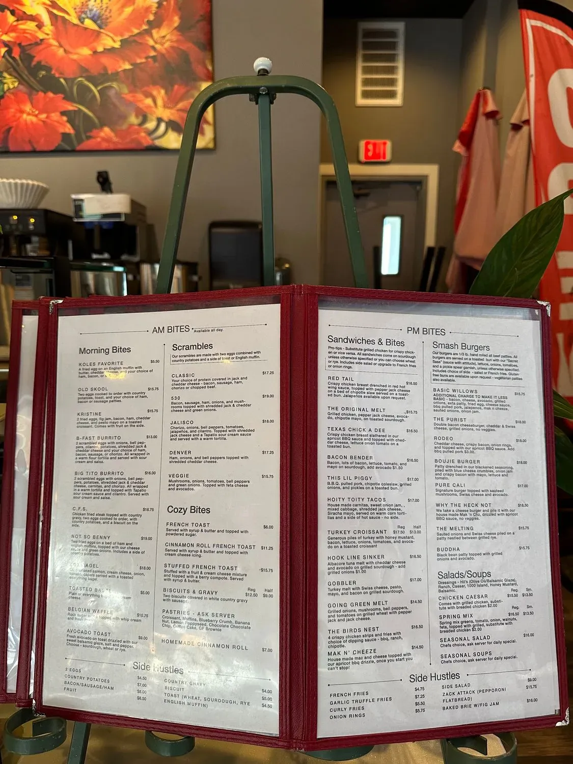 CB Kitchen Menu - Updated November 2025
