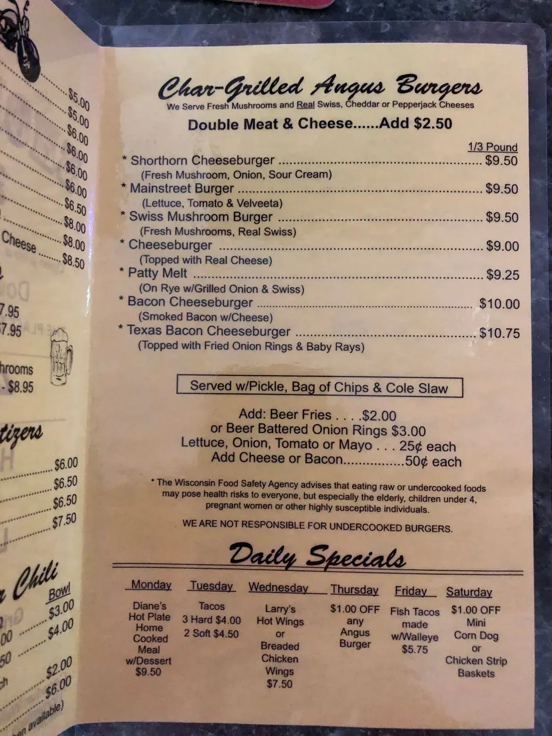 Menu 3