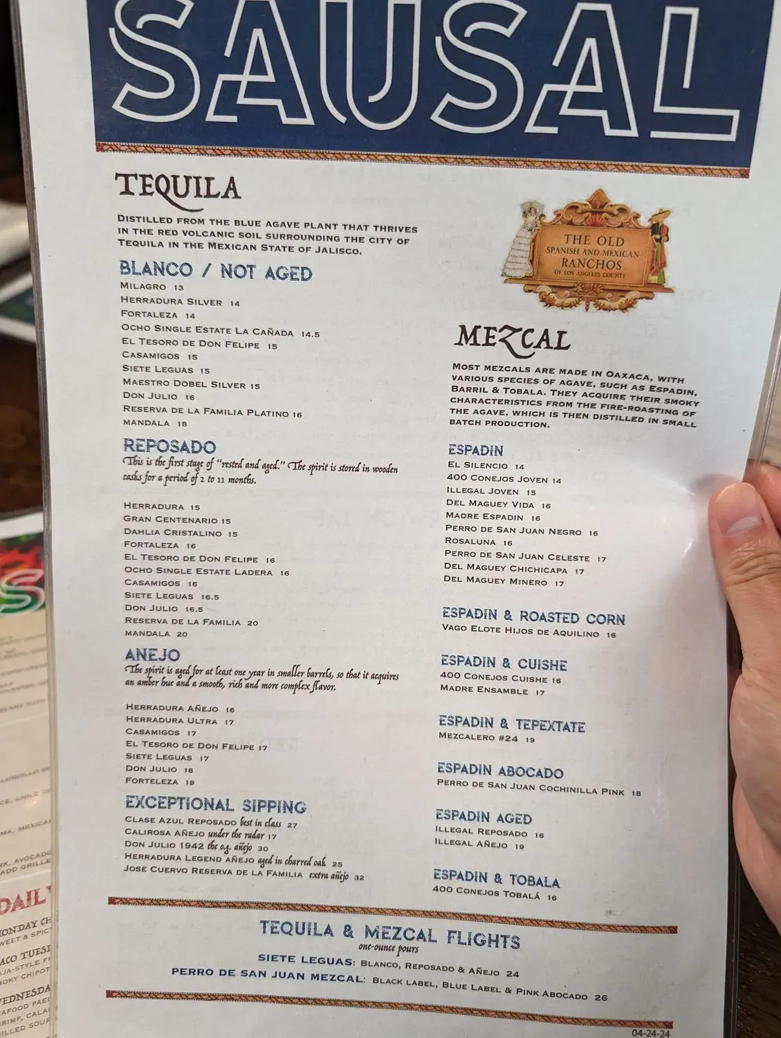 Menu 4