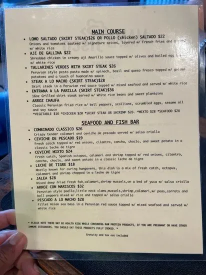 Menu 6