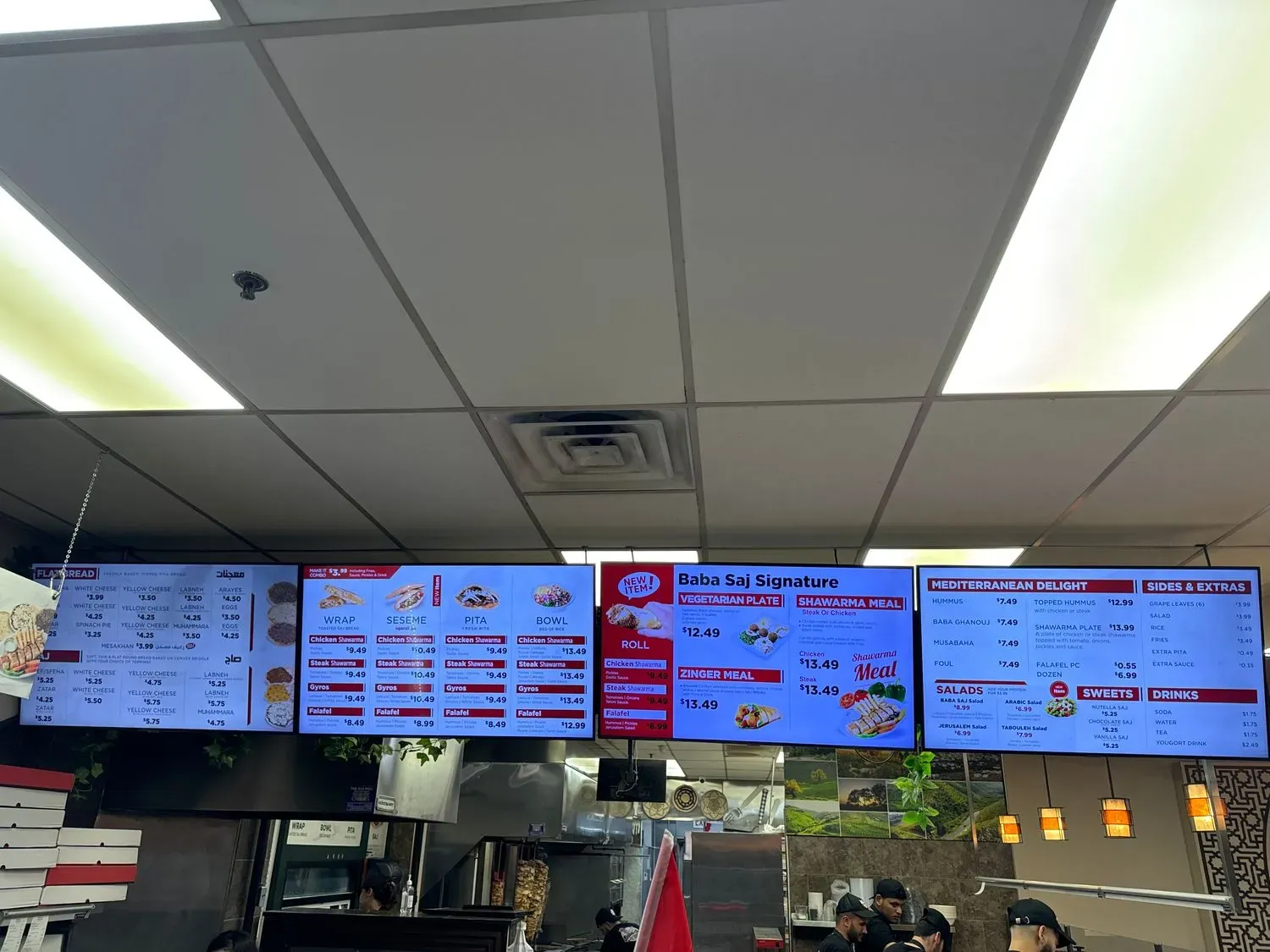Baba Saj - Oak Lawn Menu - Updated November 2025