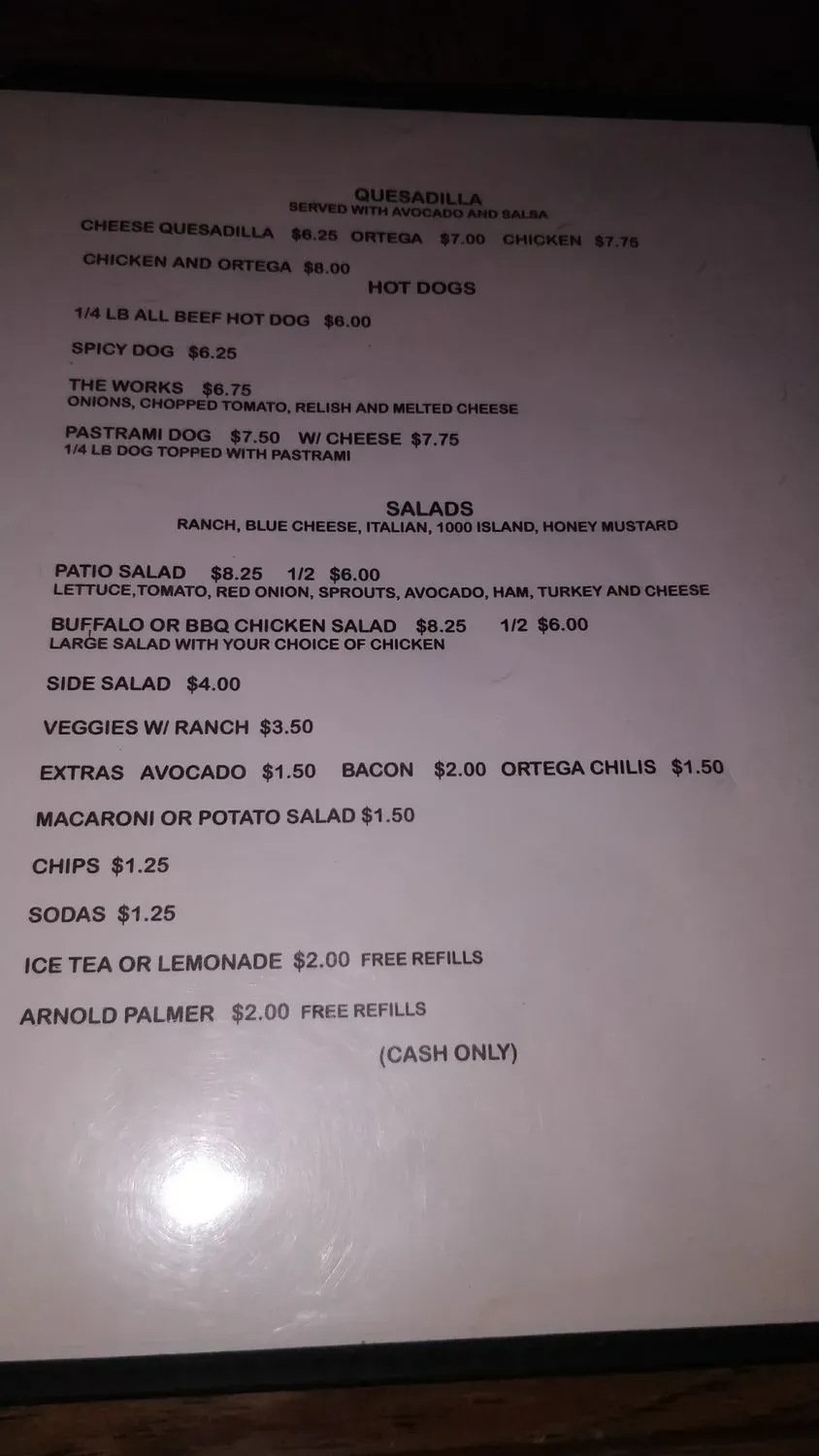 Menu 3