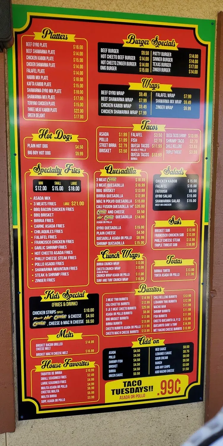 Menu 3