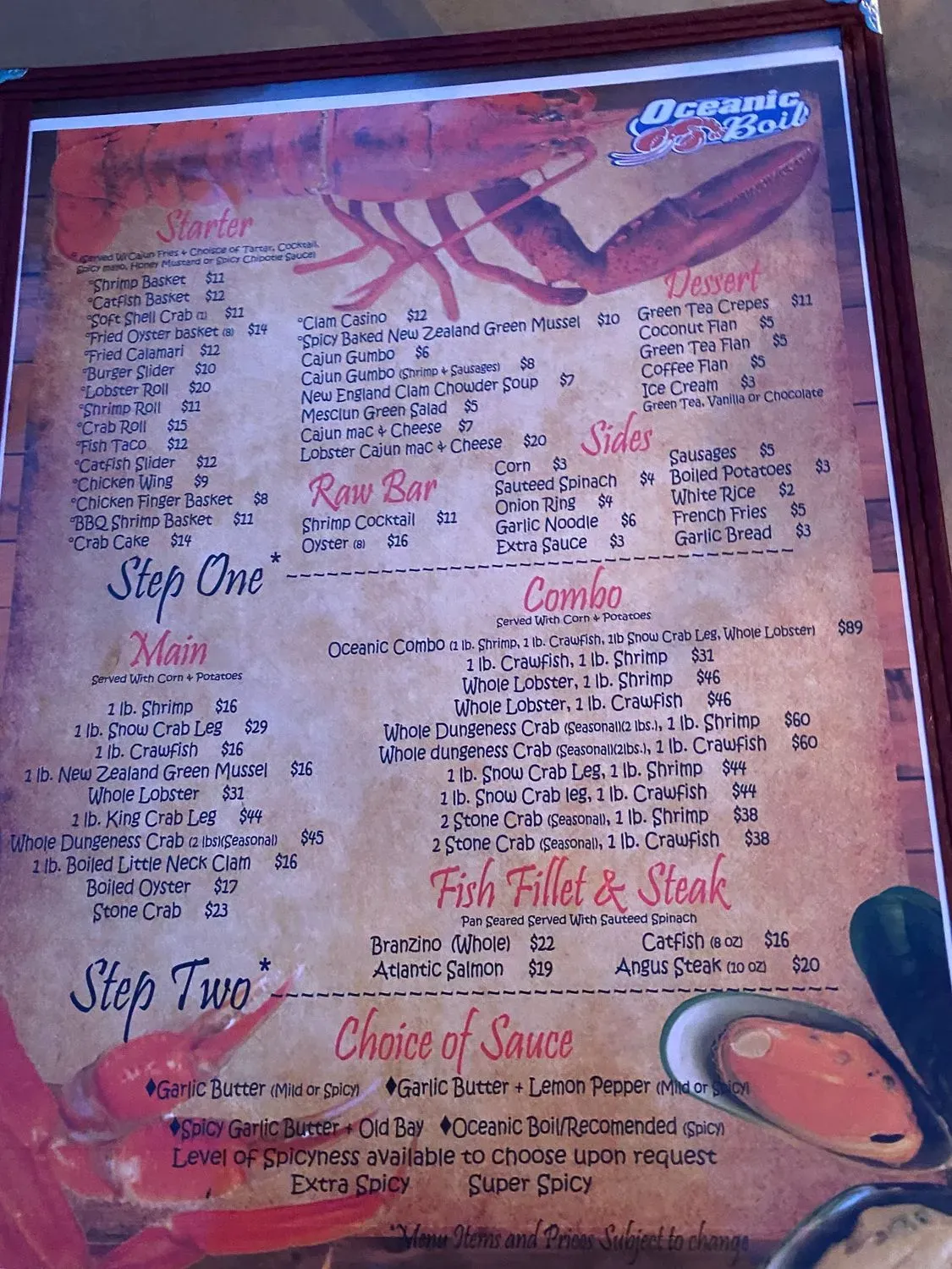 Menu 3