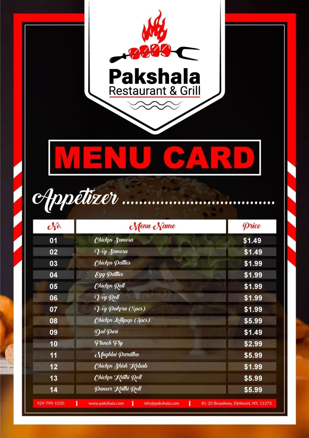 Menu 6