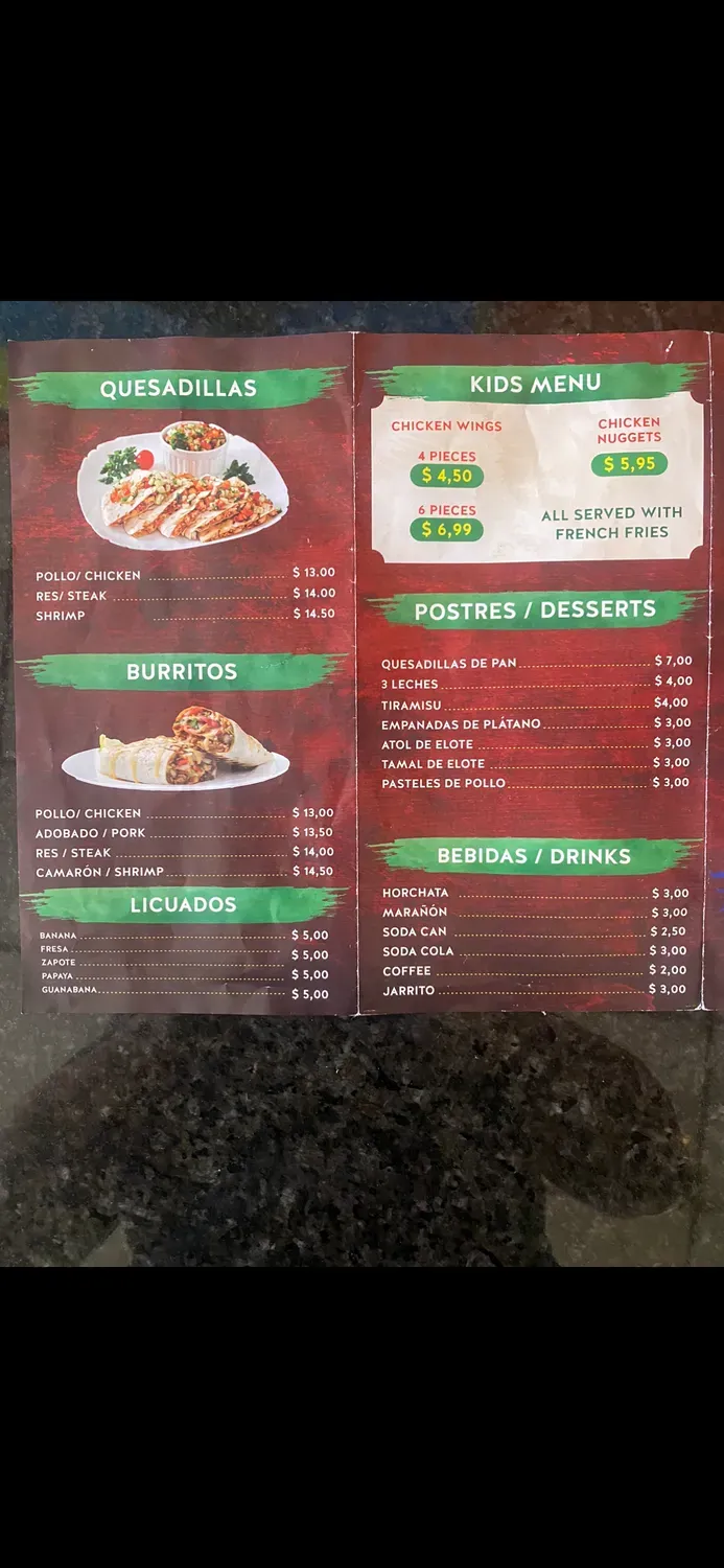 Menu 3